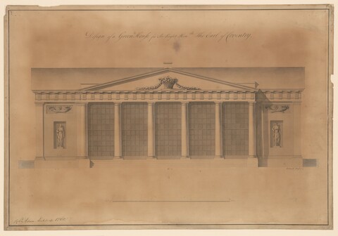 1760 Greenhouse Facade Design Drawing