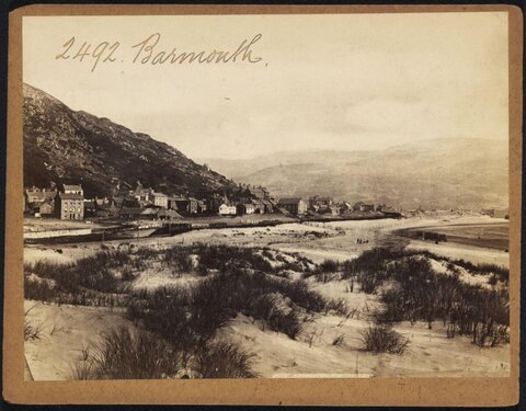 Vintage Barmouth Coastal View