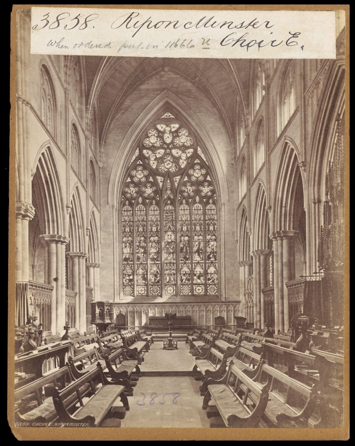 Ripon Minster Choir Interior