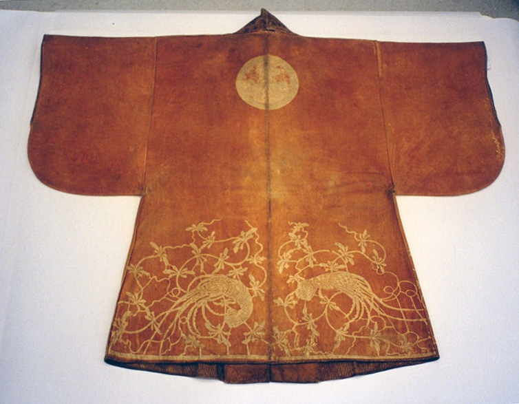 Ancient Embroidered Brown Robe