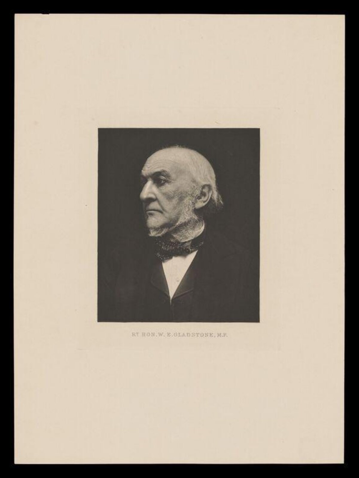 Portrait of W.E. Gladstone