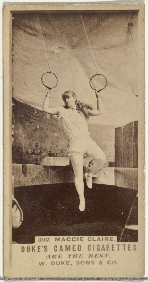 Maggie Claire on Gymnastic Rings