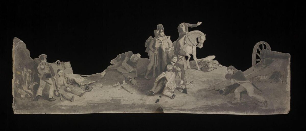 Battlefield Scene After Combat