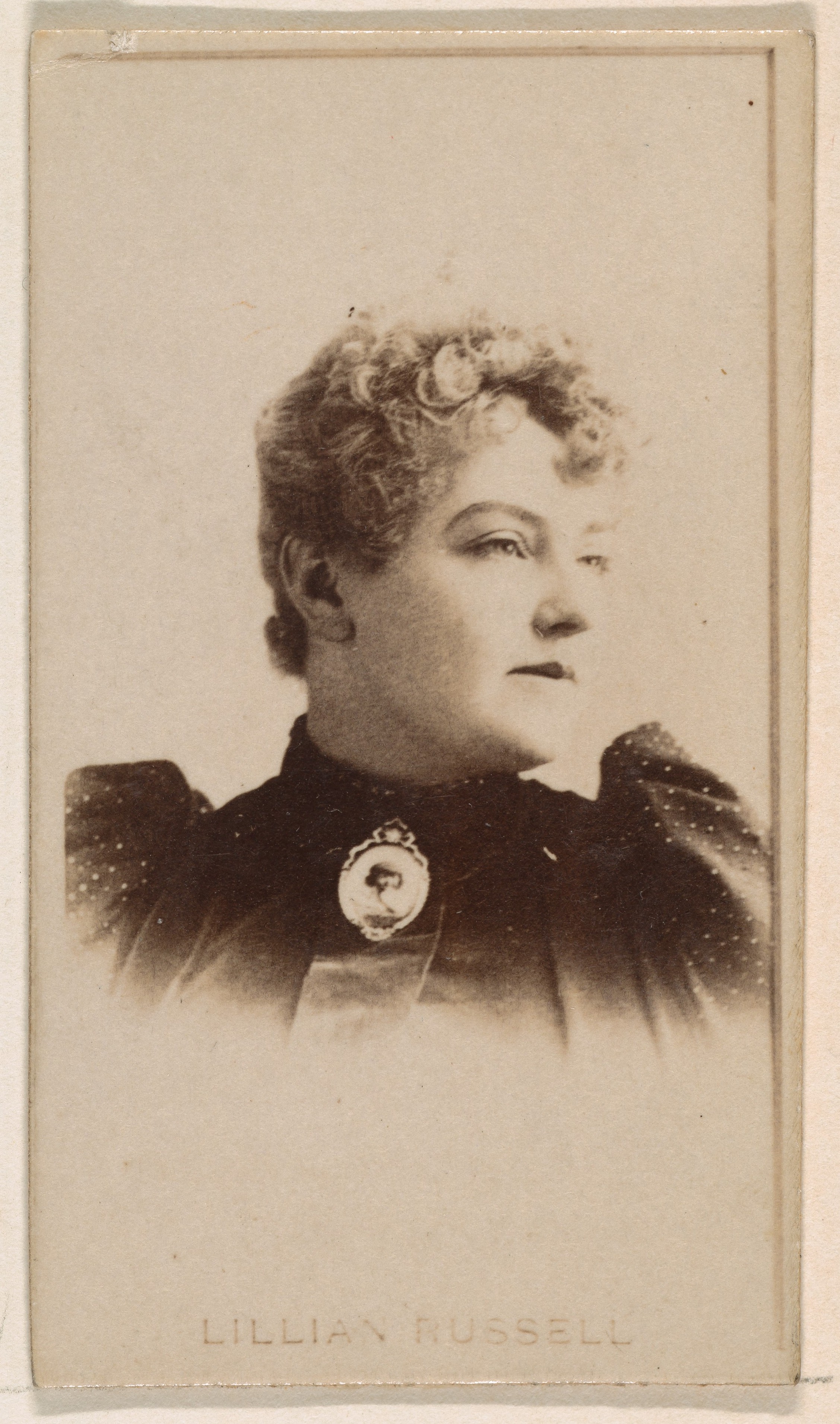 Vintage Portrait of Lillian Russell