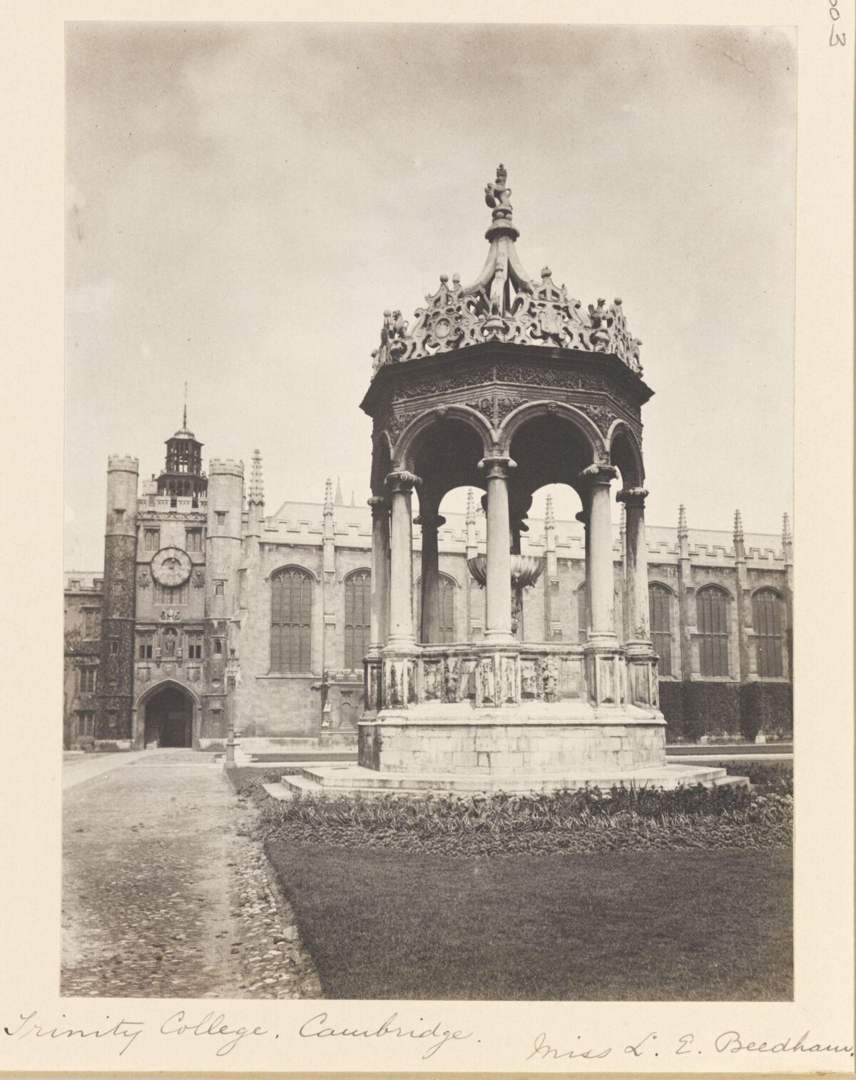 Trinity College Cambridge Vintage View