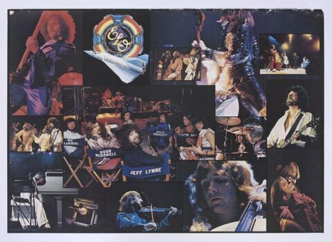 ELO 1978 World Tour Band Collage