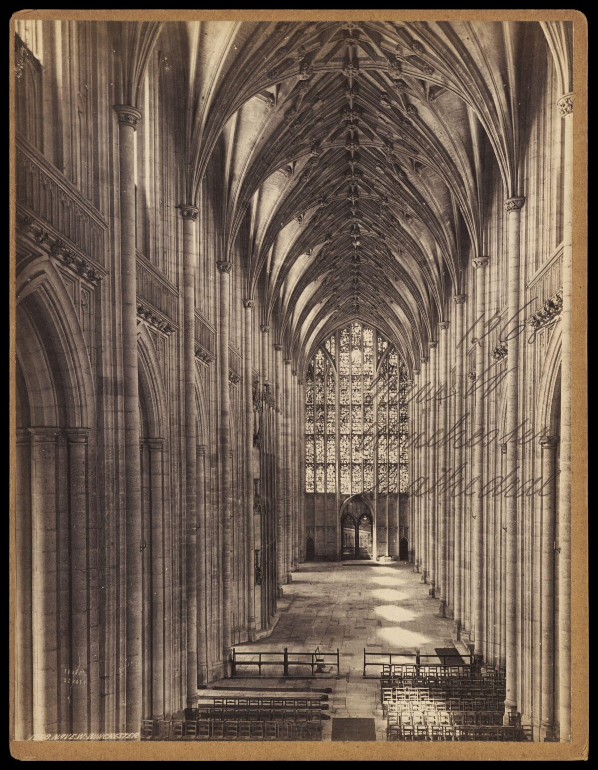 Winchester Cathedral Nave Interior