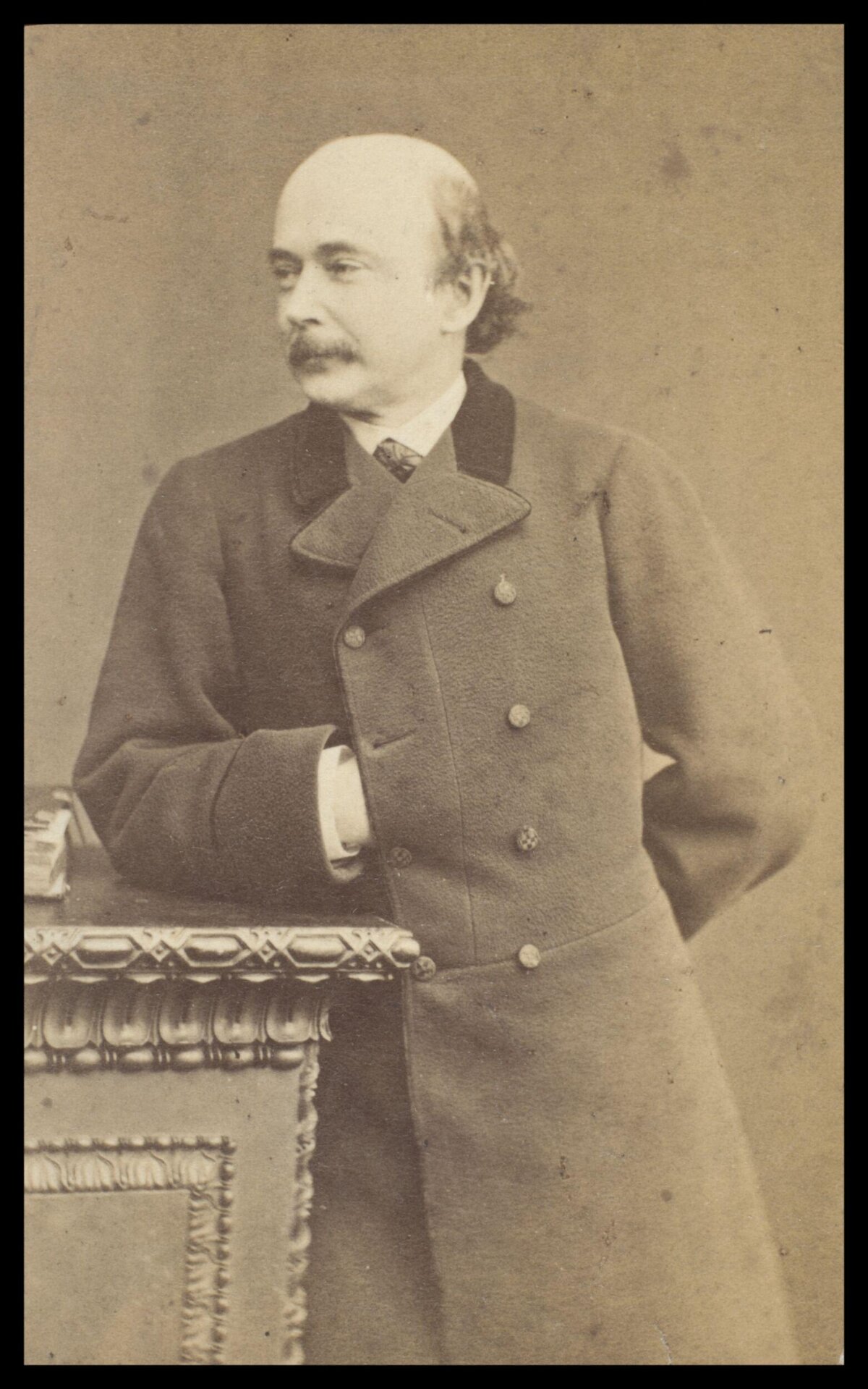 Vintage Portrait of 19th Century Gentleman