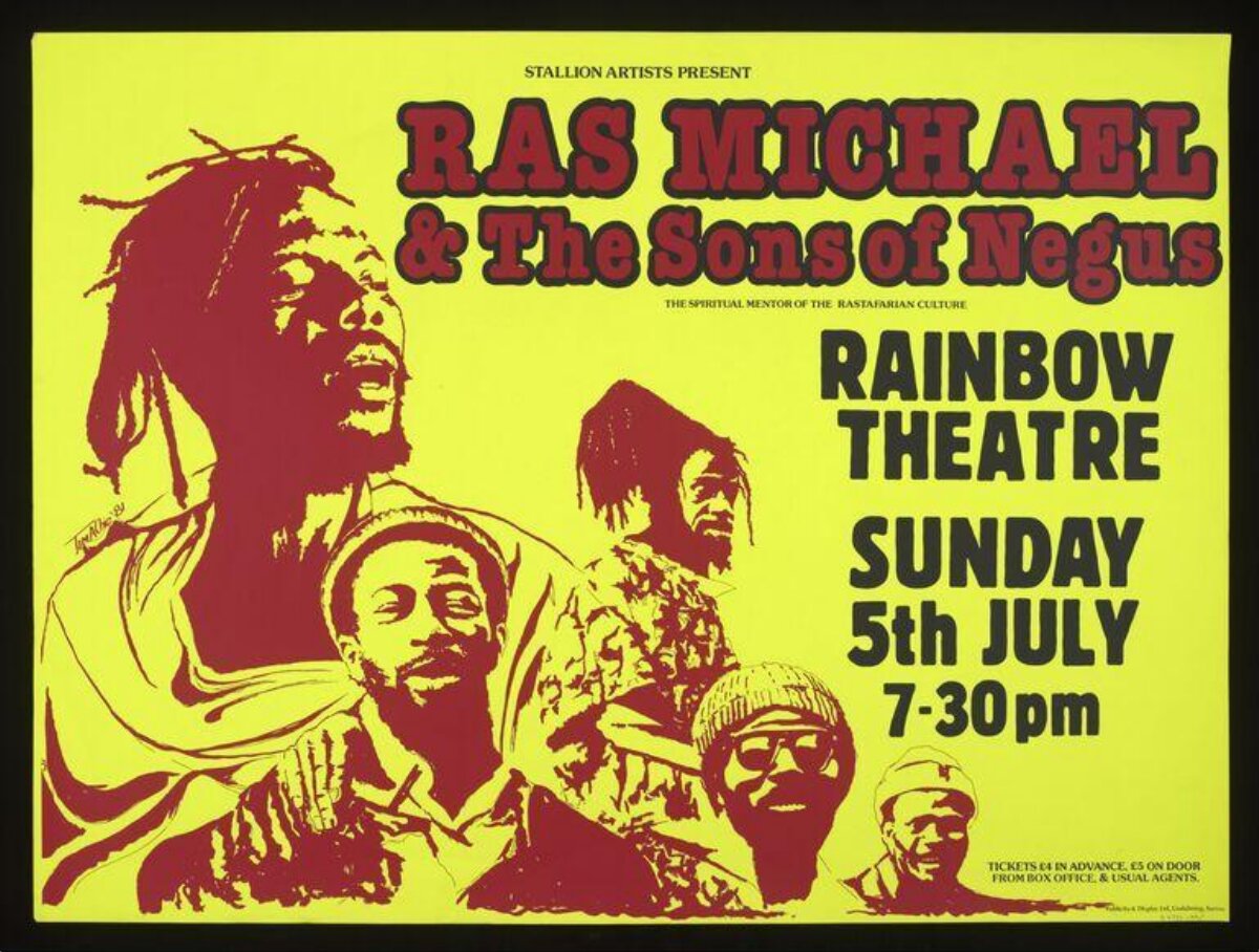 Ras Michael & The Sons of Negus Concert Poster