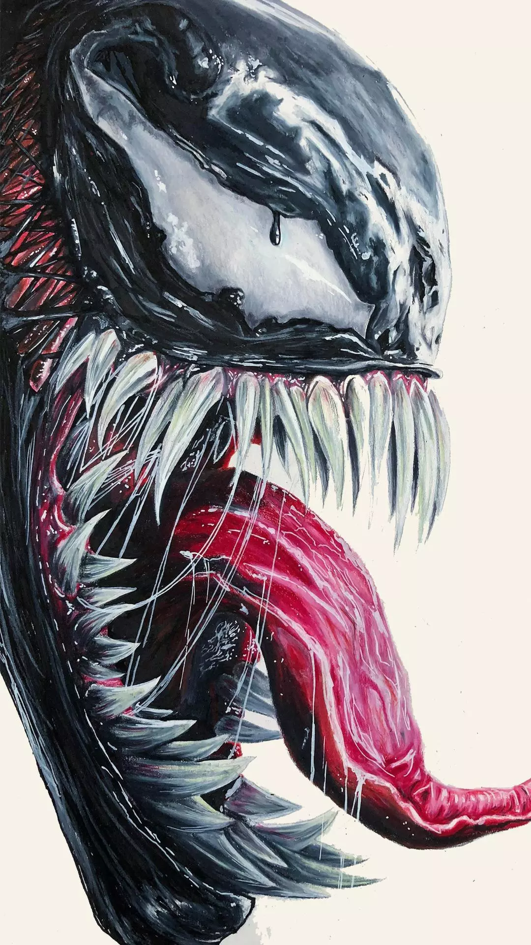 Venom Portrait Painting