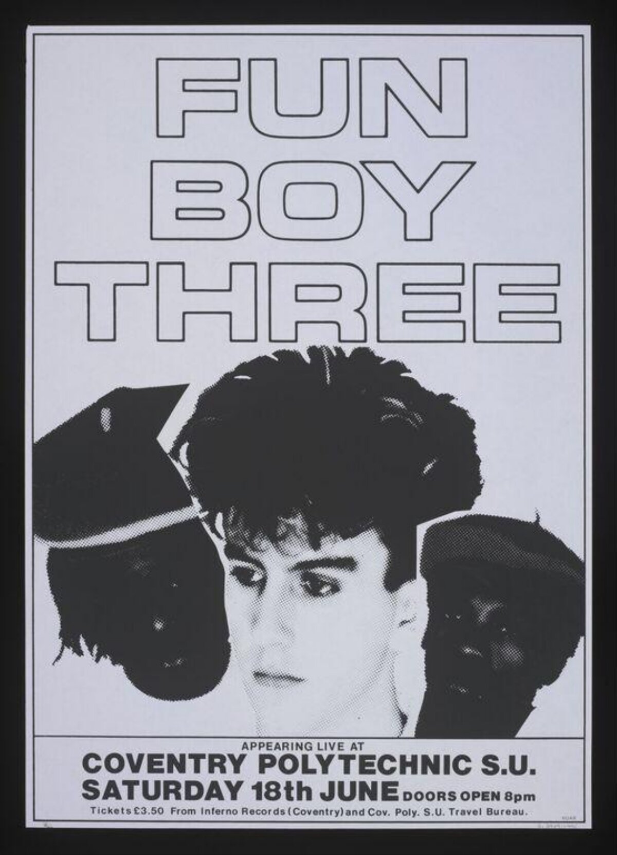 Fun Boy Three Concert Gig Poster