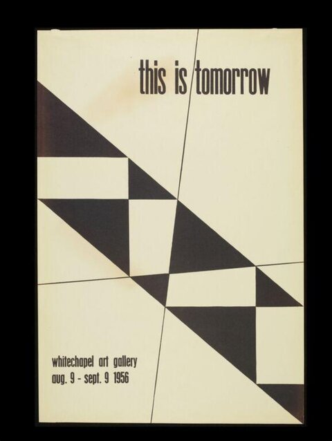 1956 This Is Tomorrow Exhibition Poster