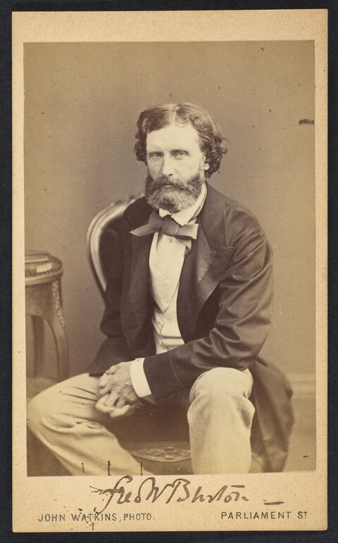Victorian Portrait of a Seated Gentleman