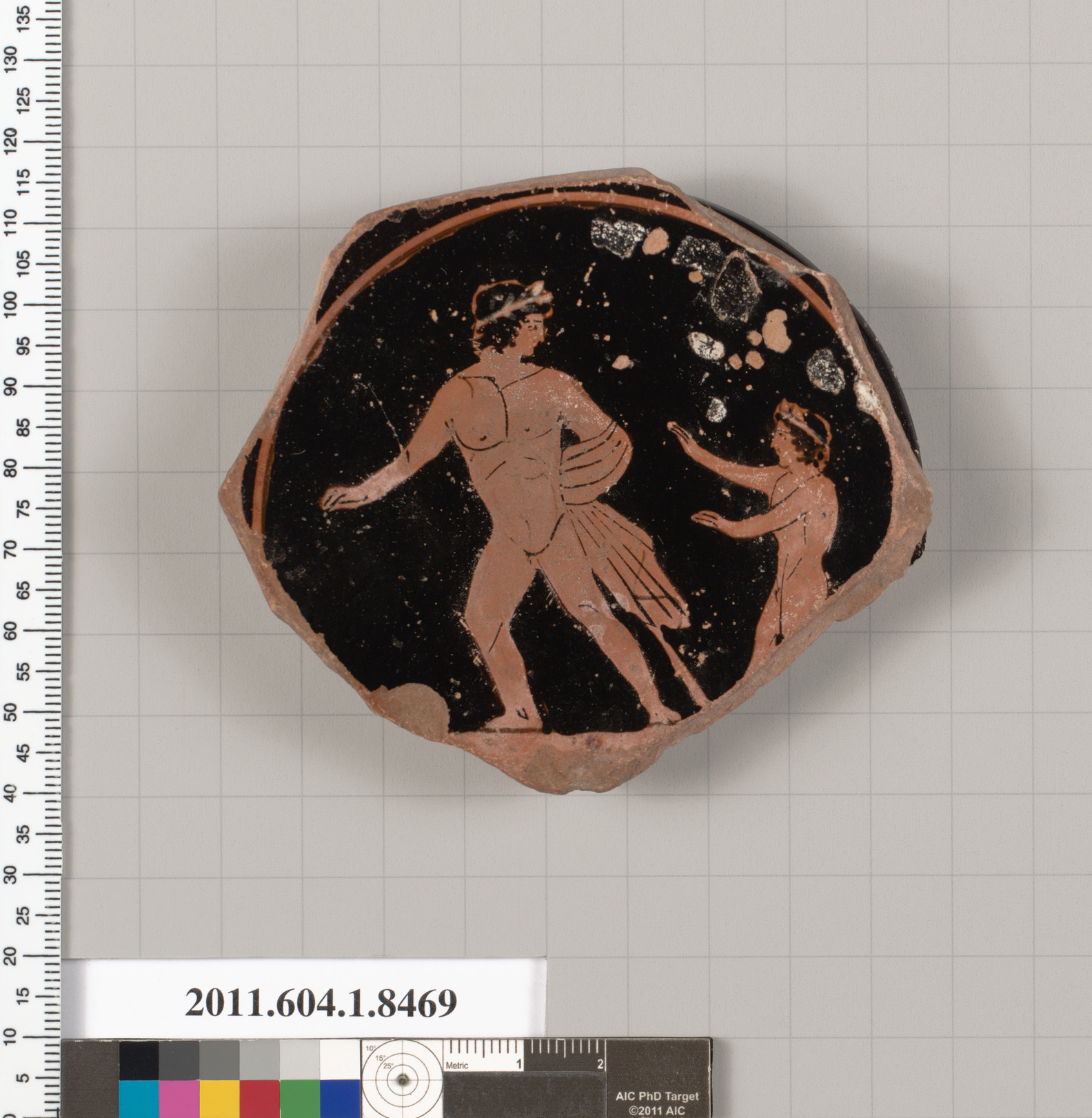 Ancient Greek Pottery Fragment