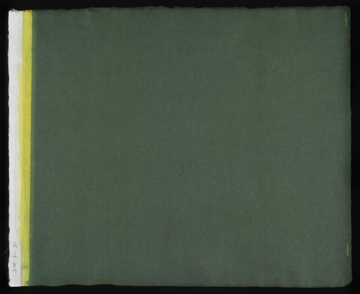 Minimalist Abstract Green Painting — Minimal Wallpapers