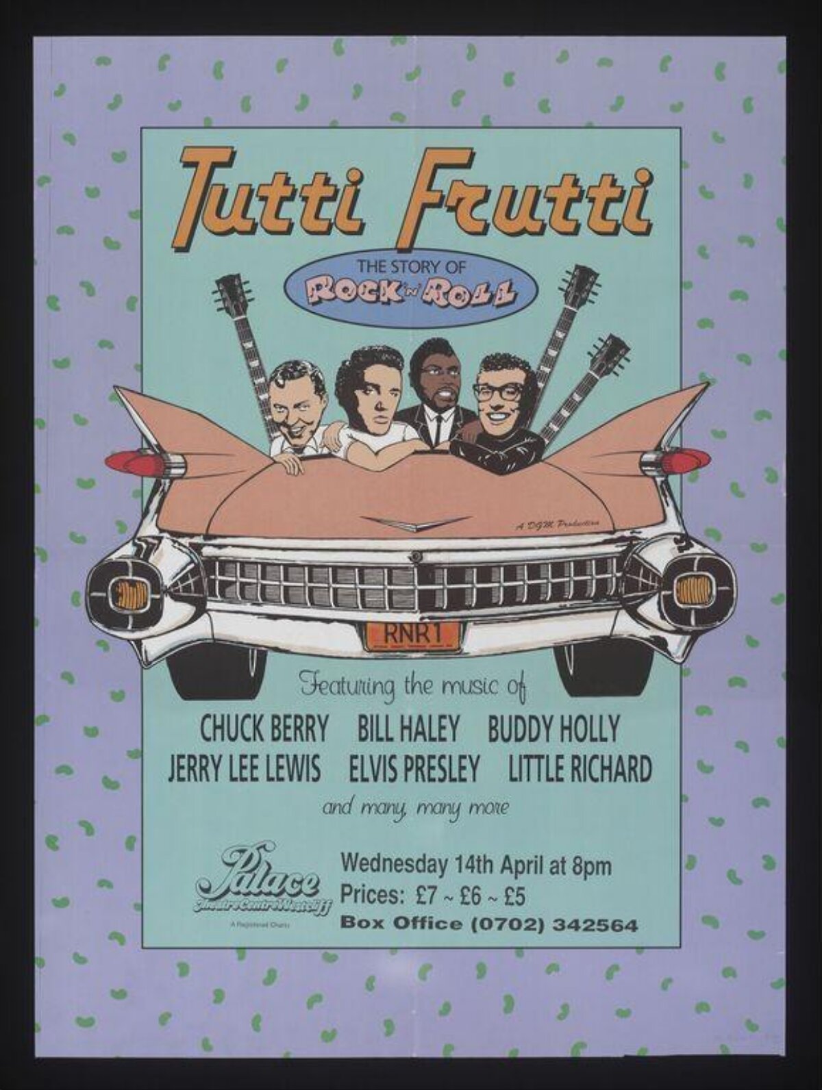 Tutti Frutti Rock n Roll Show Poster