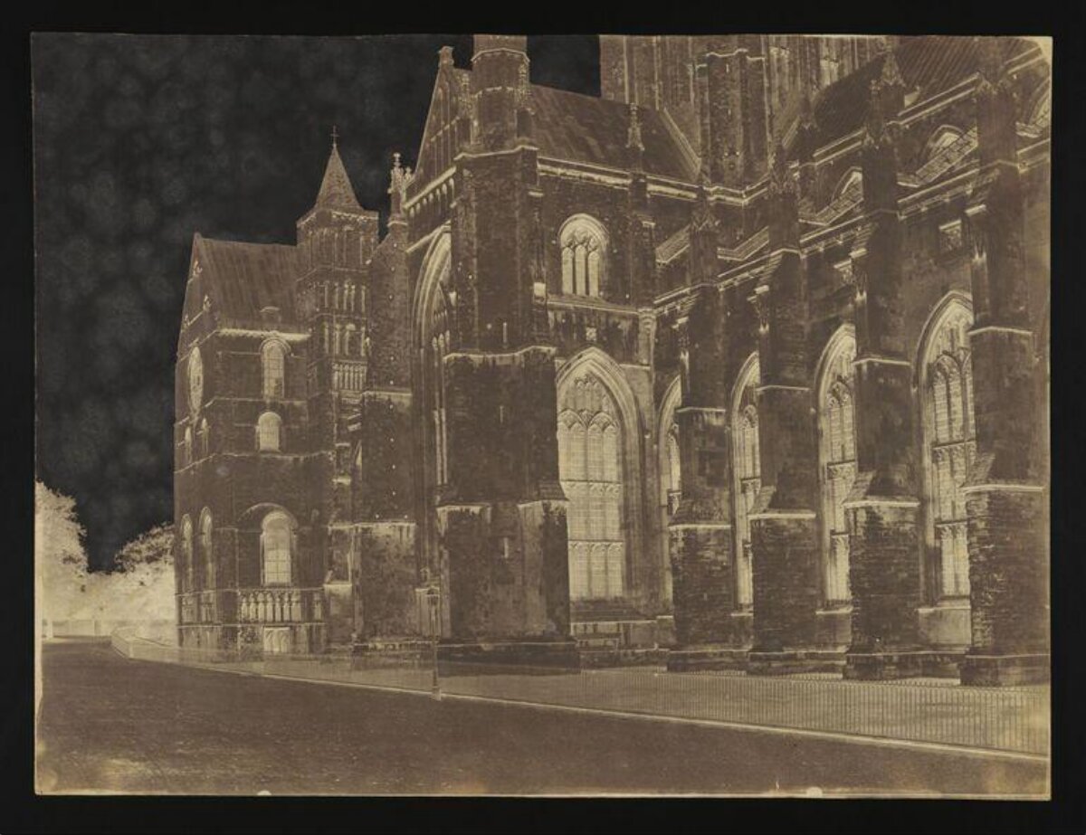 Vintage Photo of Gothic Cathedral