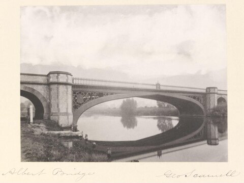 Albert Bridge Over Calm River