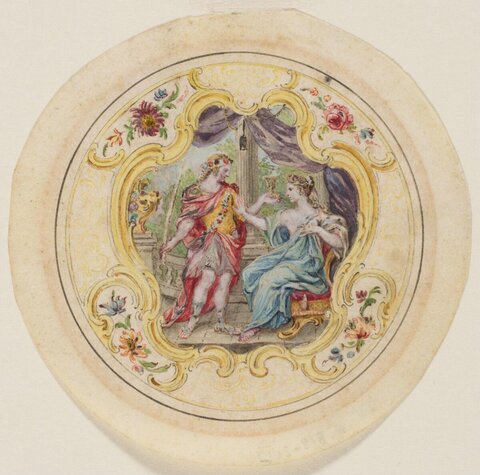 Circular Design with Classical Figures