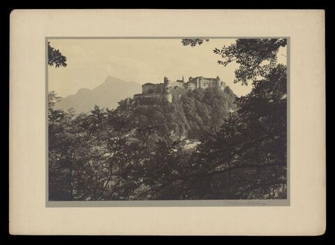 Vintage View of Hohensalzburg Fortress