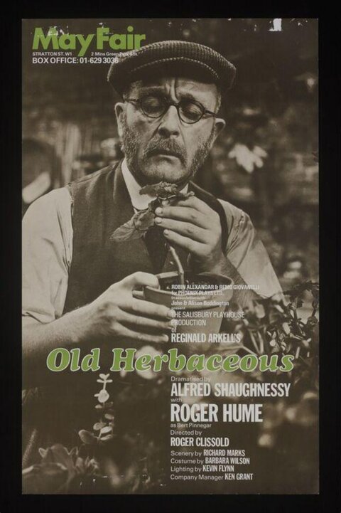 Old Herbaceous Stage Play Poster