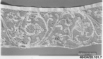 Antique Handmade Lace Border