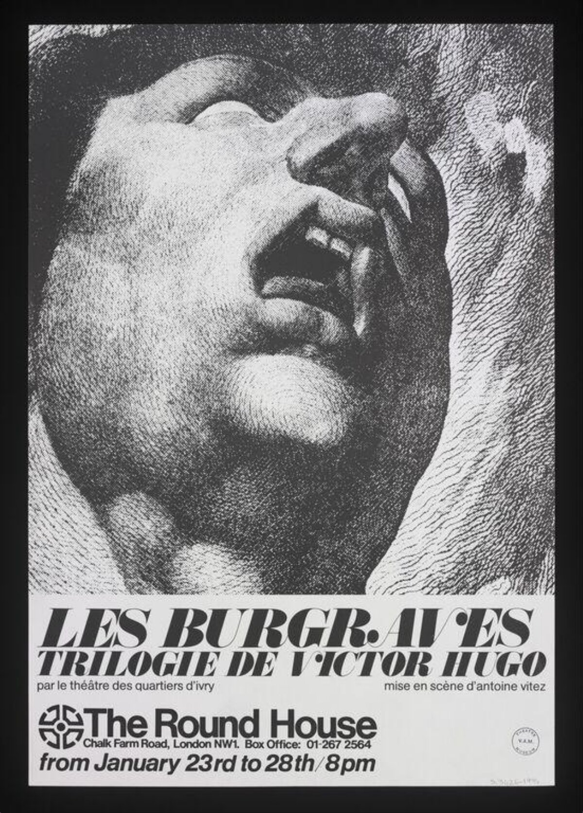 Les Burgraves Theatre Poster