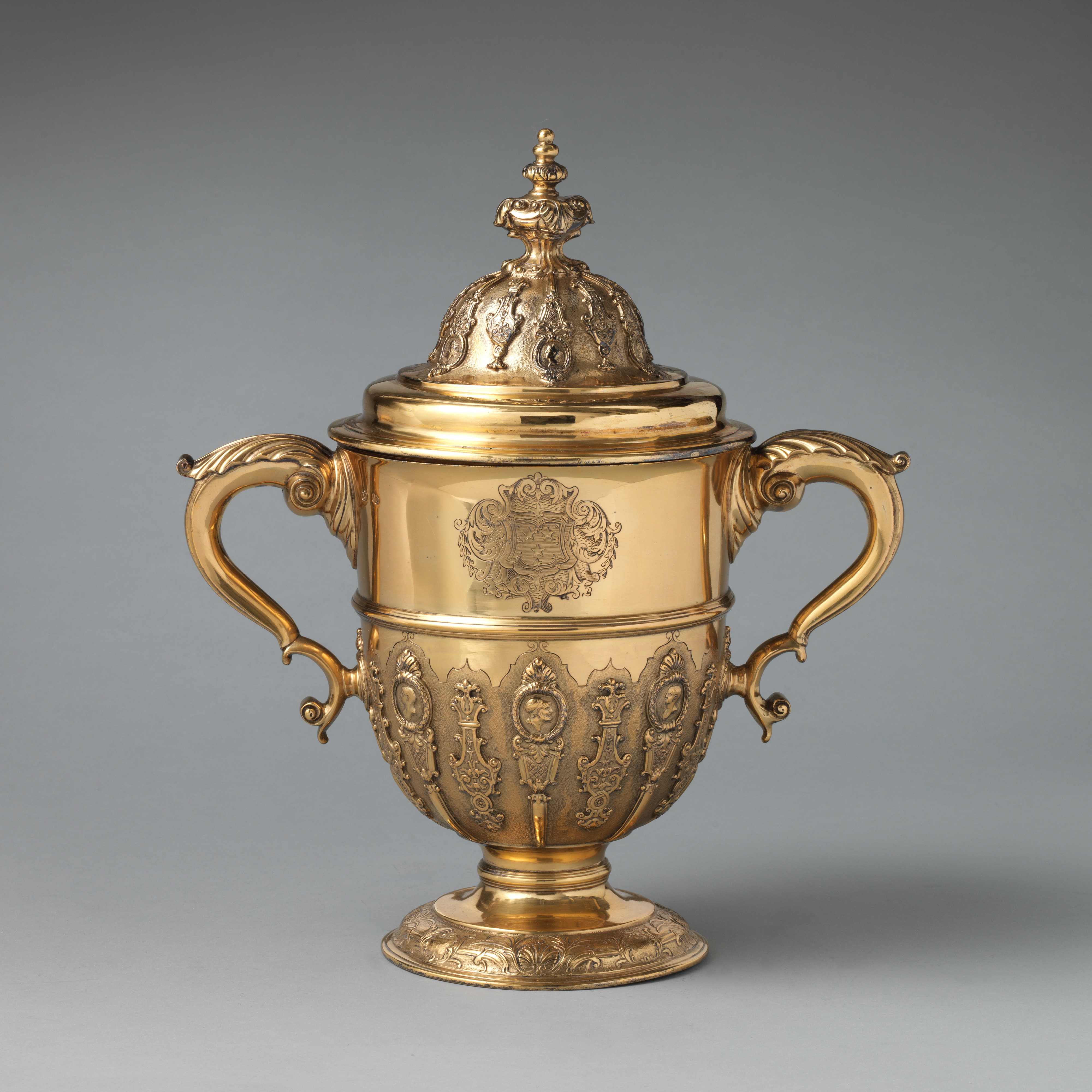 Ornate Gilded Covered Trophy Cup