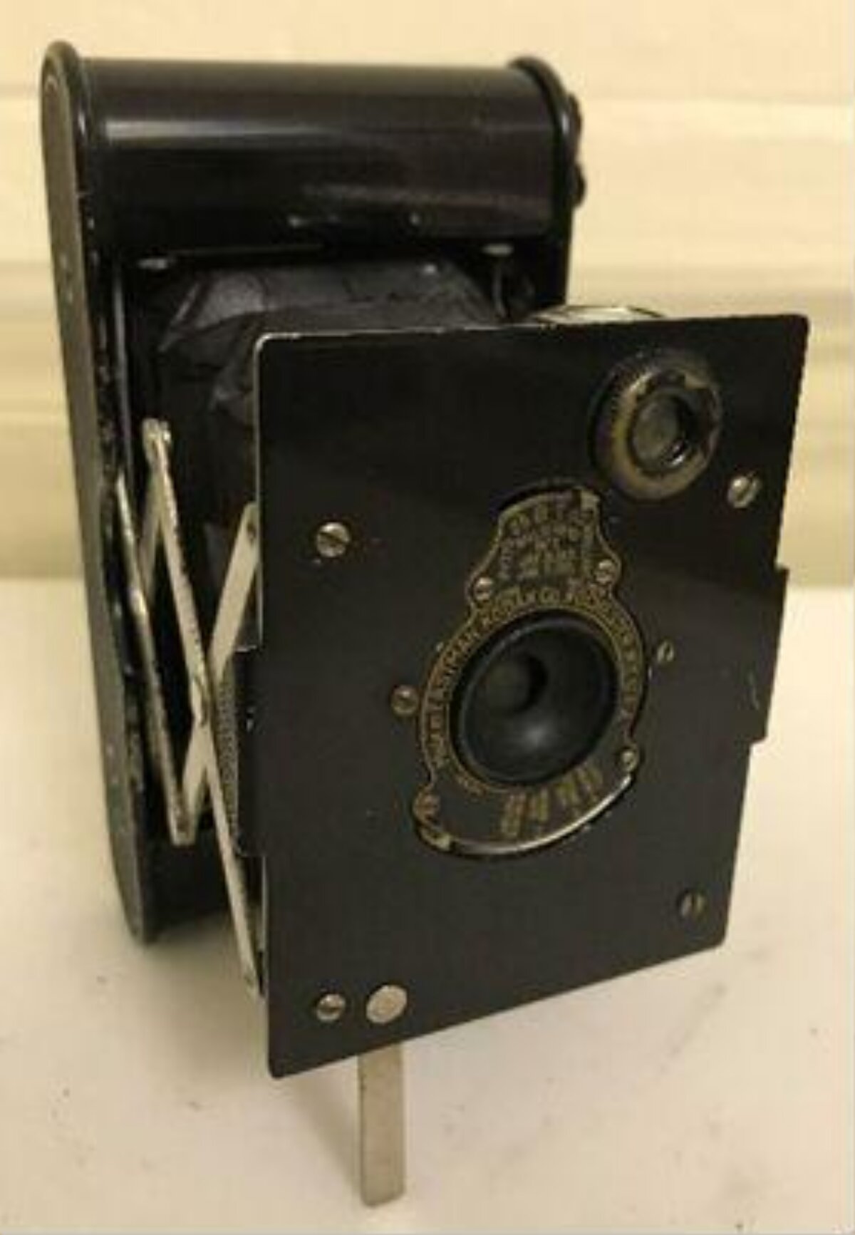 Vintage Black Folding Camera