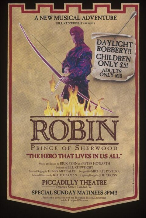 Robin of Sherwood Musical Poster