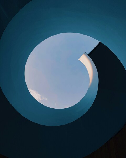 Circular Skylight Sky View