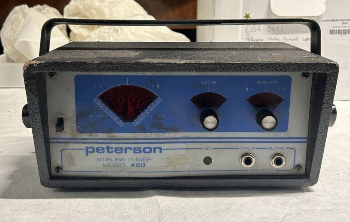Vintage Peterson 450 Strobe Tuner — Technology