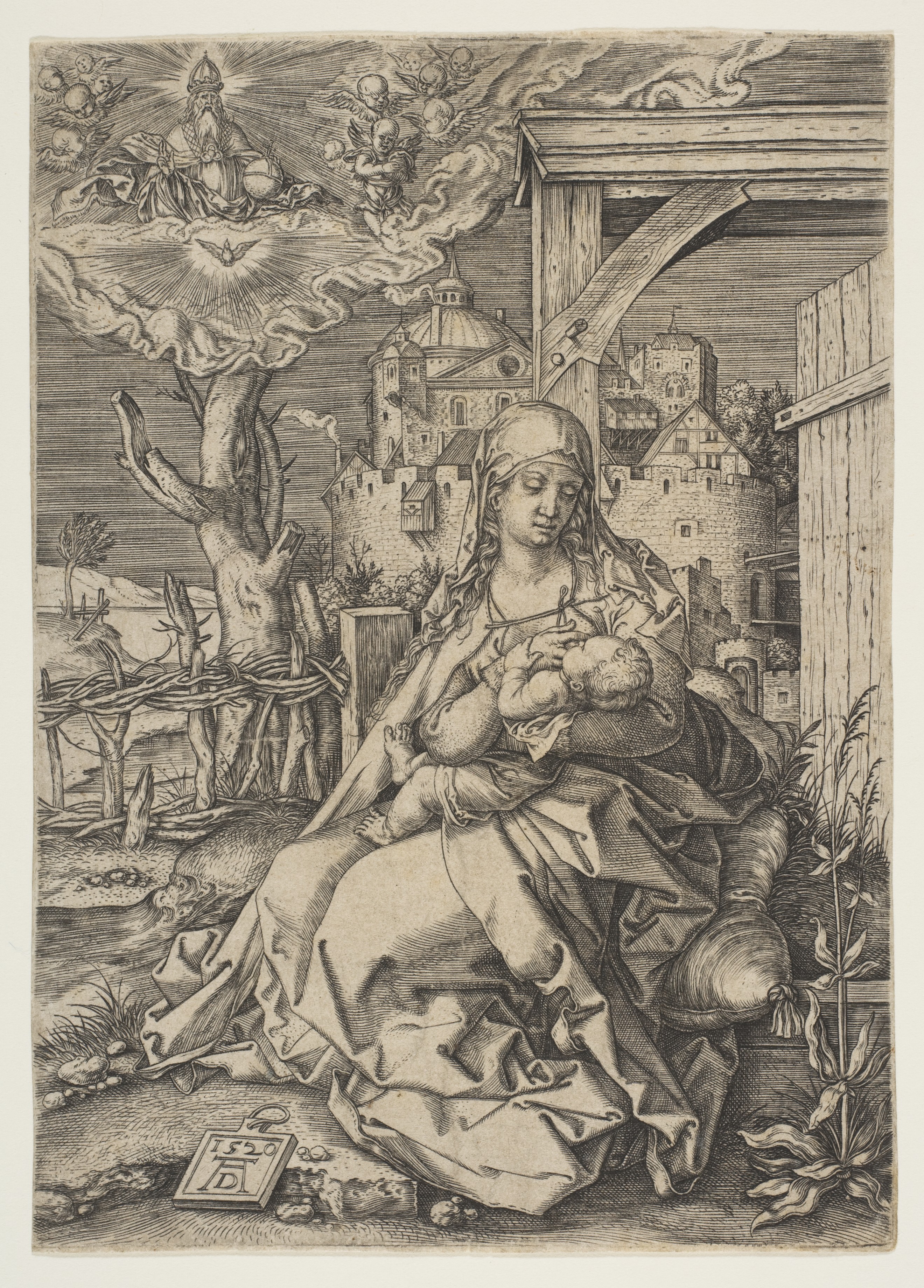 Virgin Mary and Child by Dürer