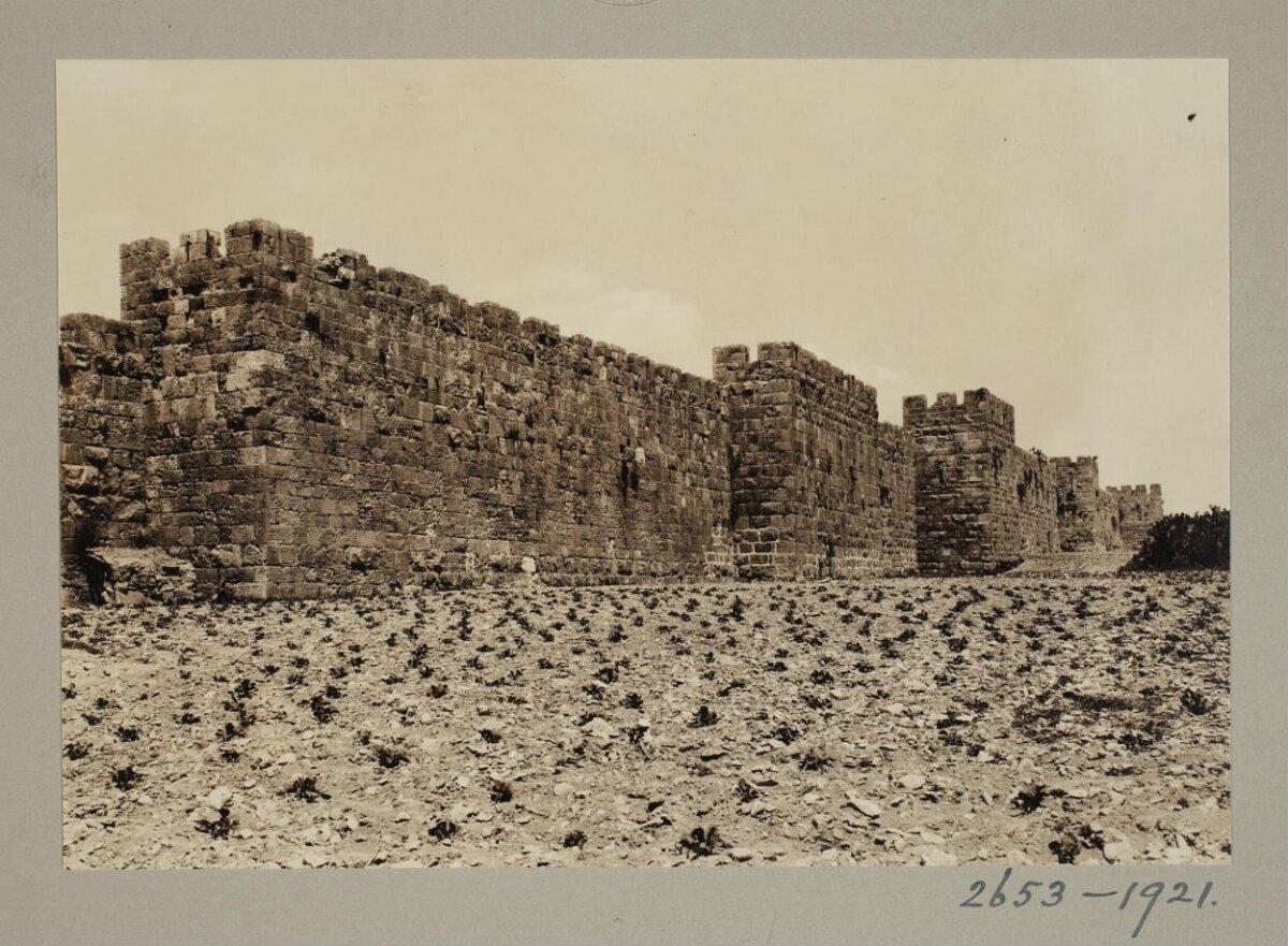 Ancient Stone City Wall
