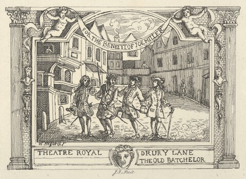 Benefit Playbill for Theatre Royal Drury Lane
