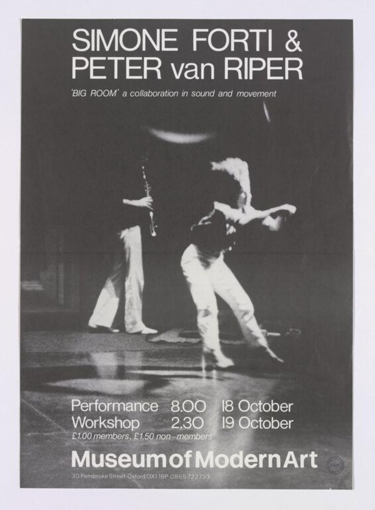 Big Room Performance Poster