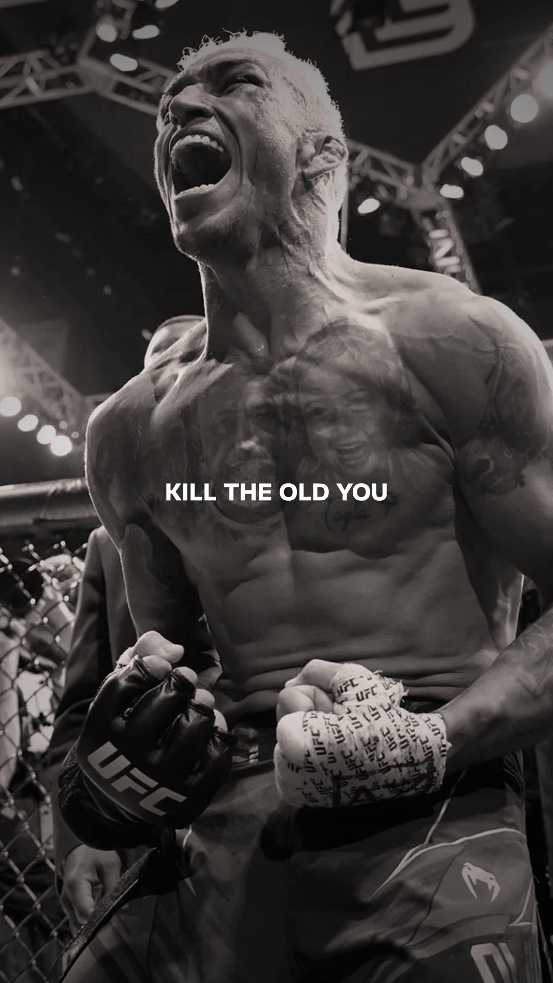 UFC Motivational Victory Portrait