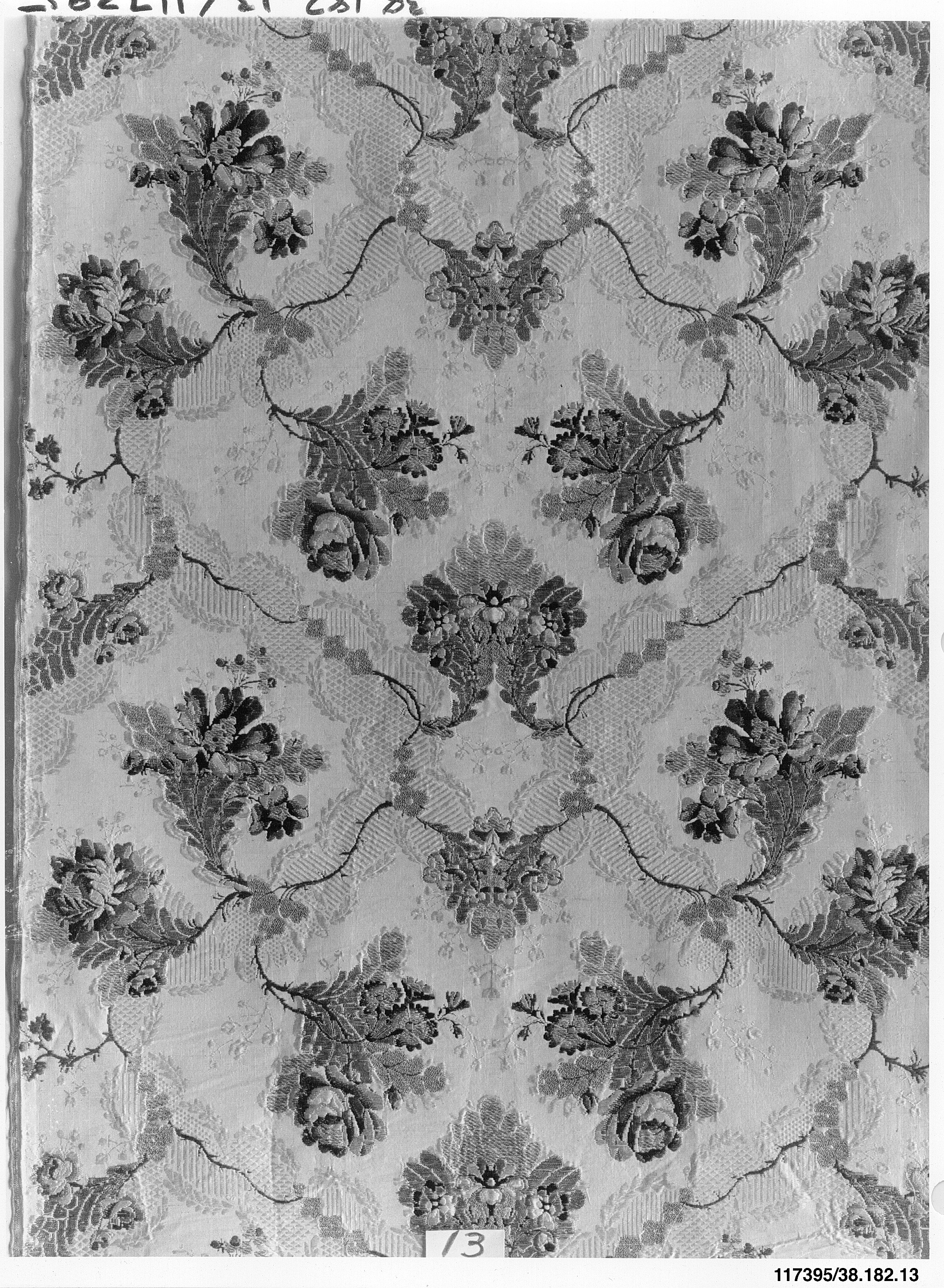 Vintage Floral Textile Pattern