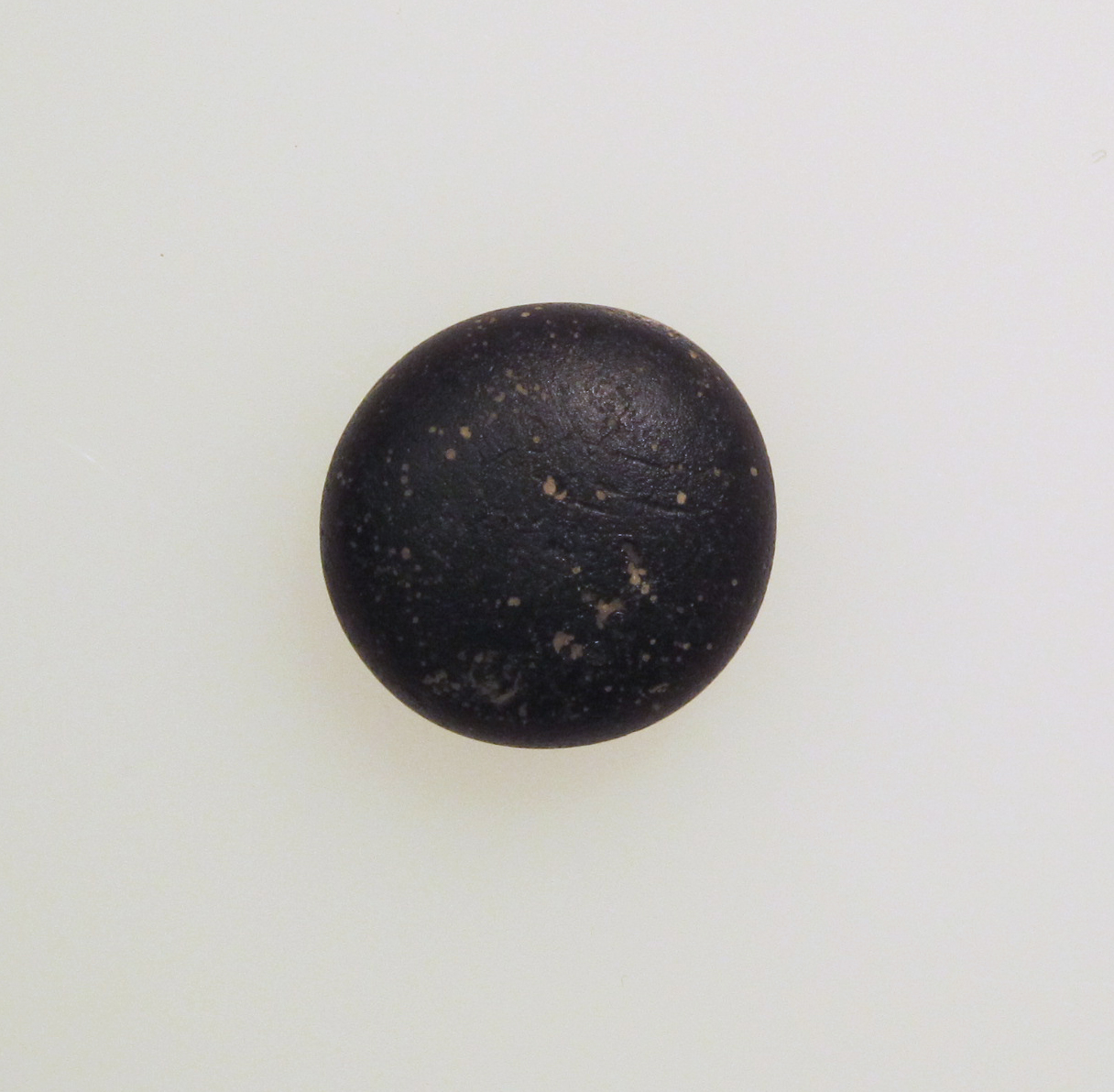Single Round Black Stone — Abstract Backgrounds