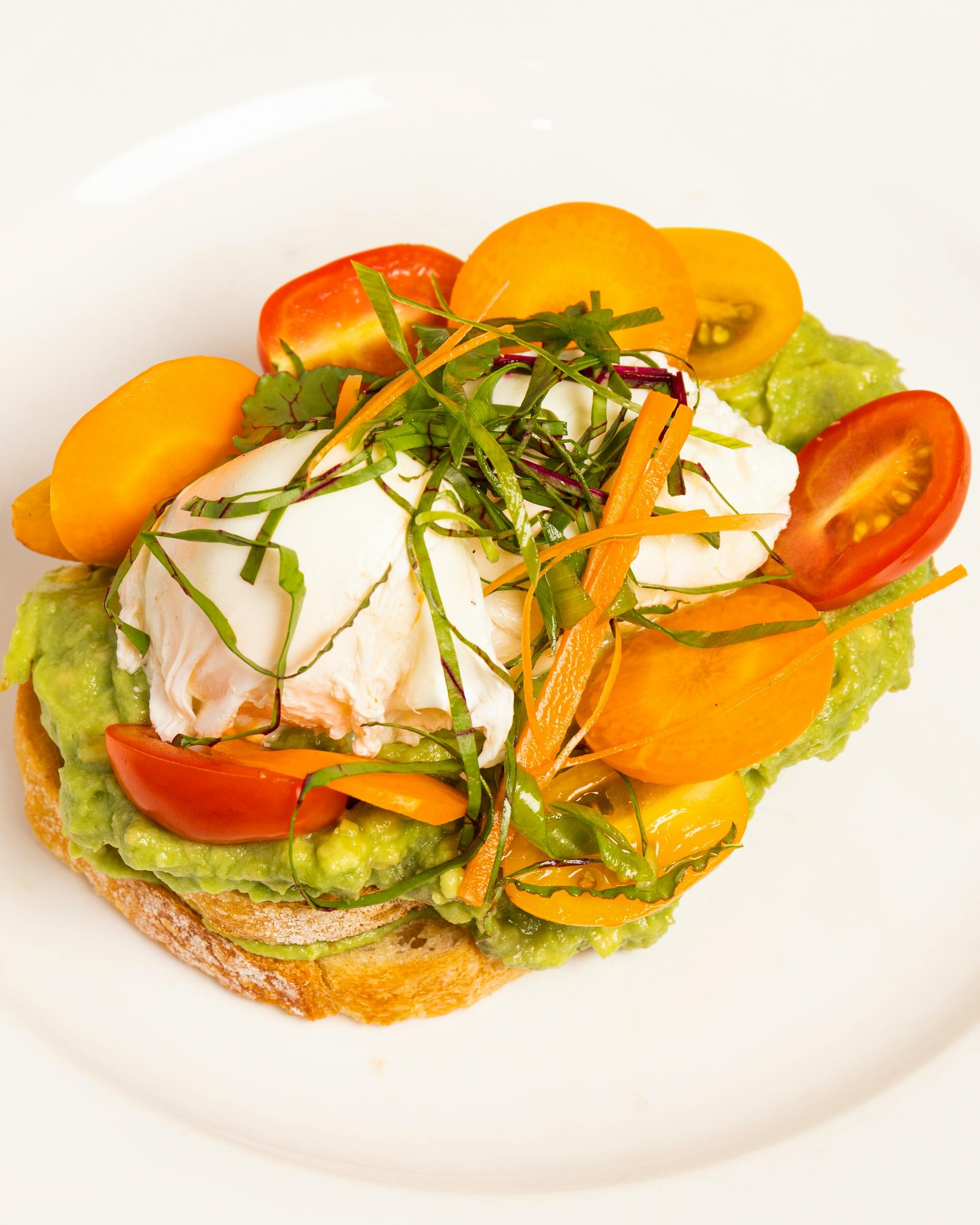 Avocado Toast with Poached Eggs