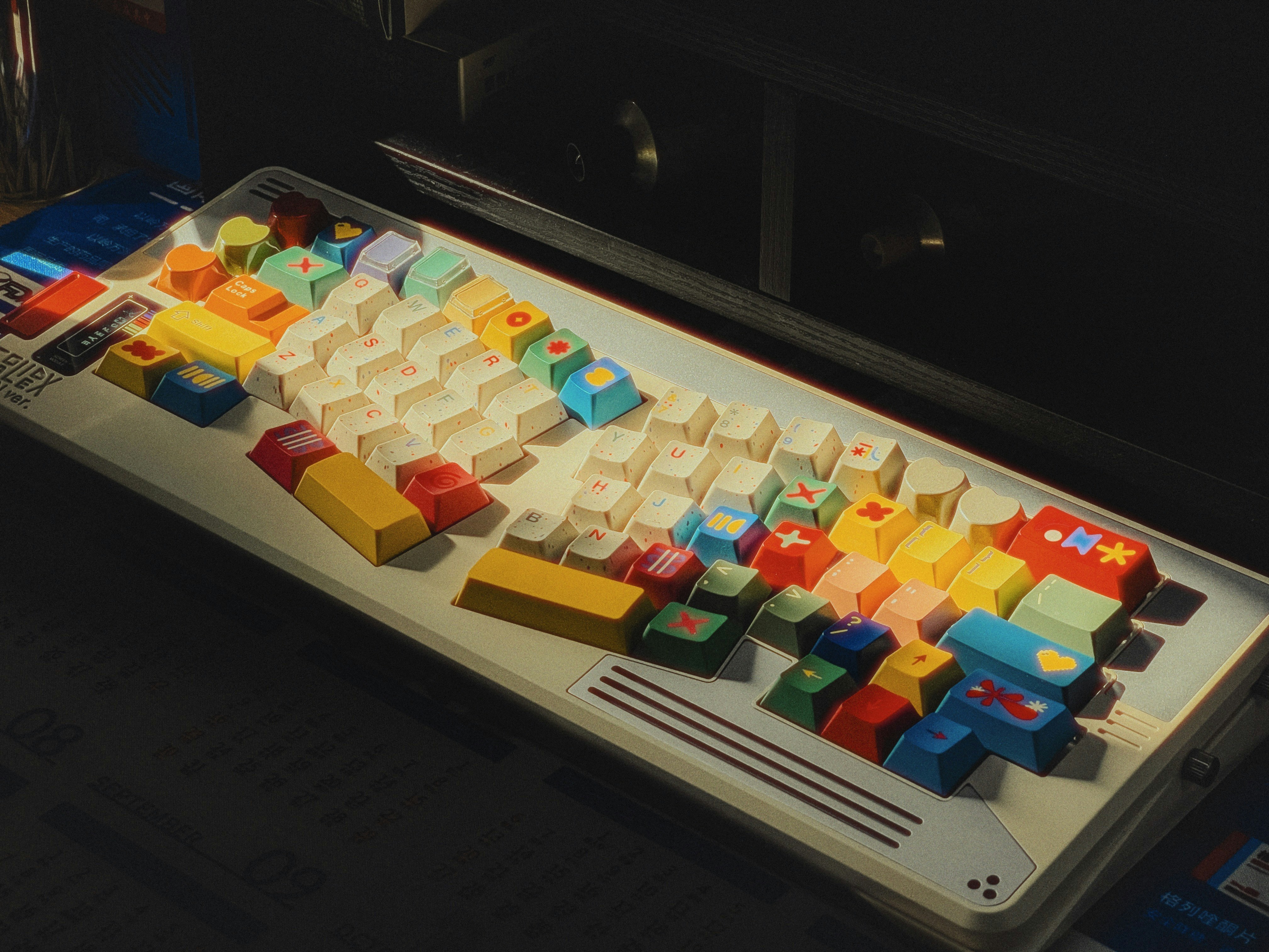 Colorful Custom Mechanical Keyboard