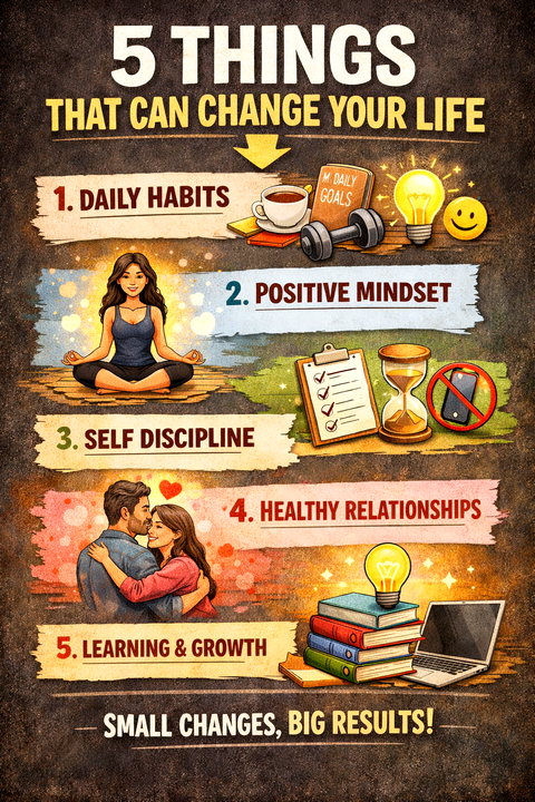 Five Things That Change Your Life