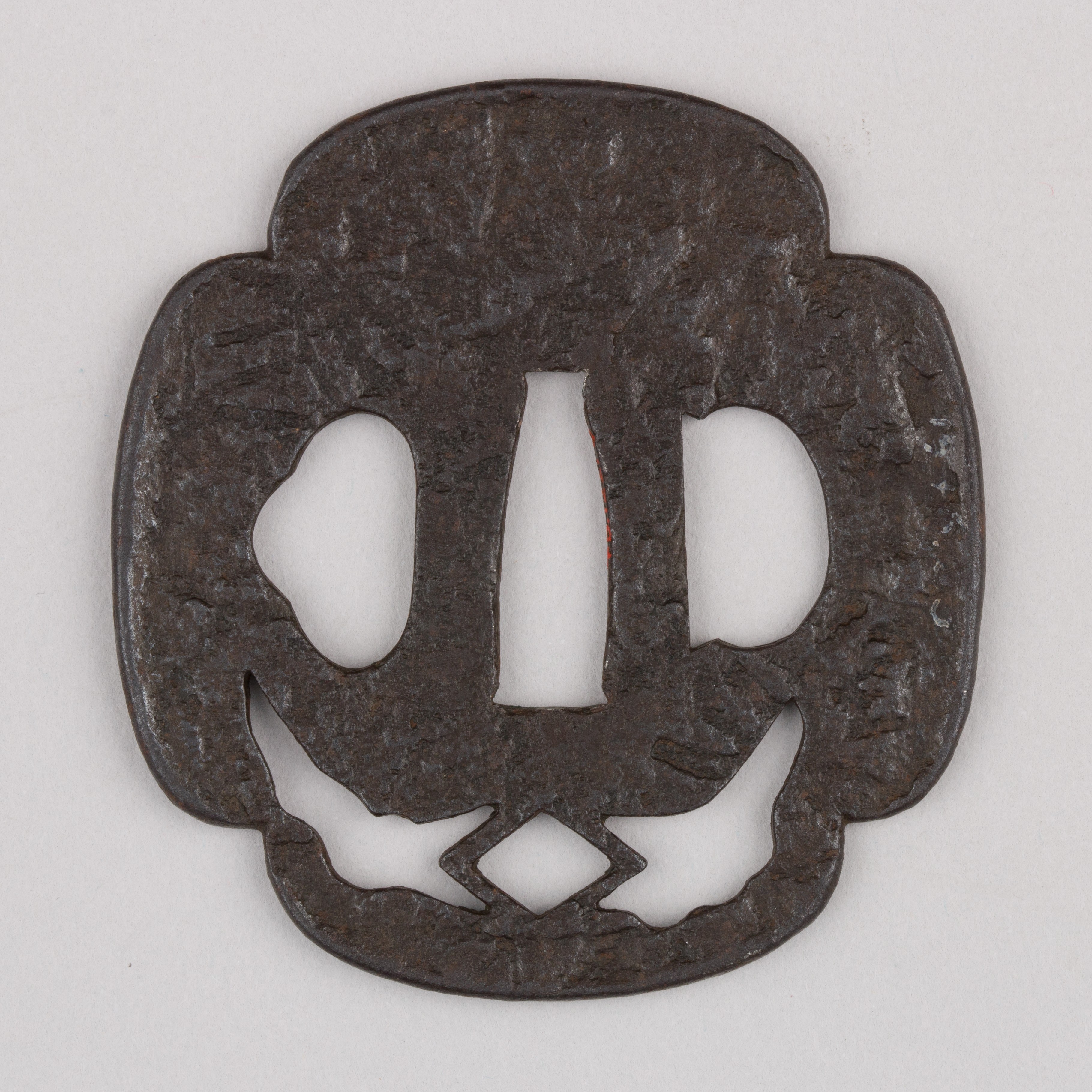 Iron Openwork Tsuba Sword Guard