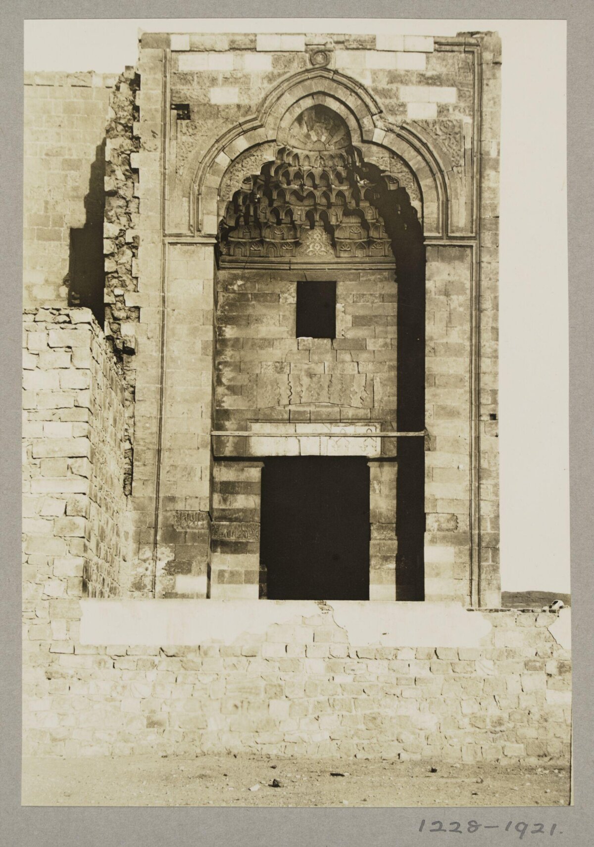 Ancient Stone Arched Entrance