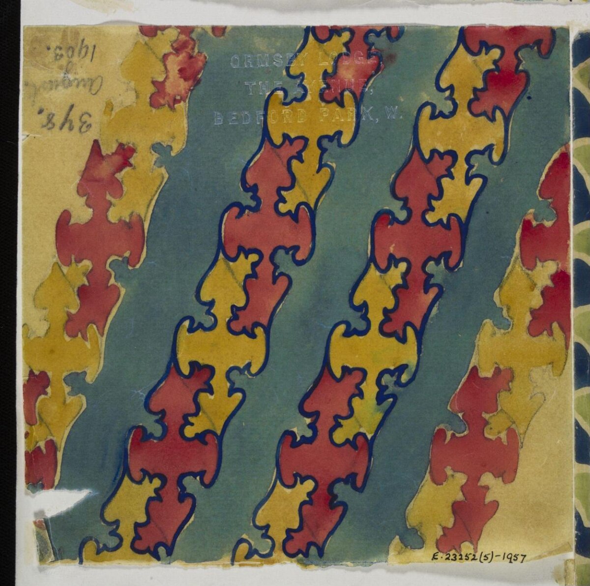 Vintage Textile Pattern Design