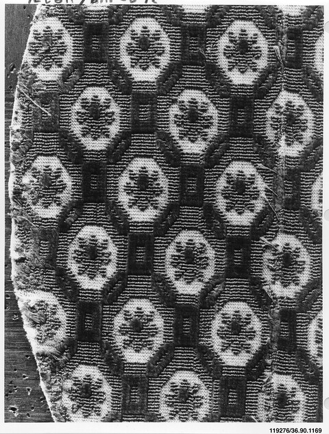 Antique Patterned Textile Fragment