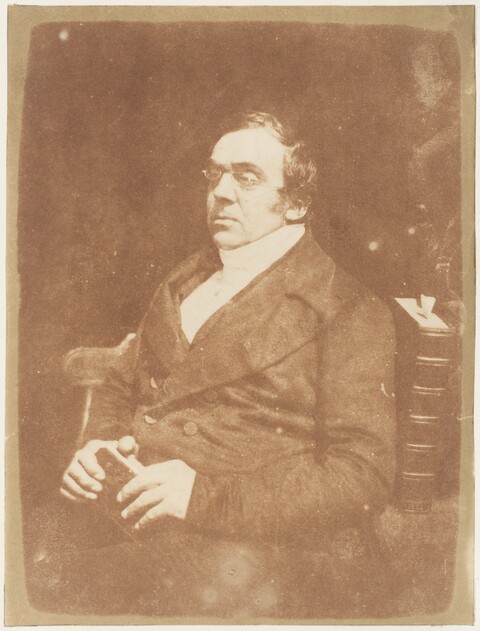 19th Century Seated Man Portrait
