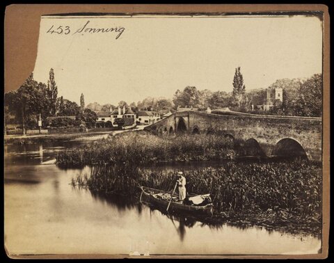 Sonning Riverside Bridge View