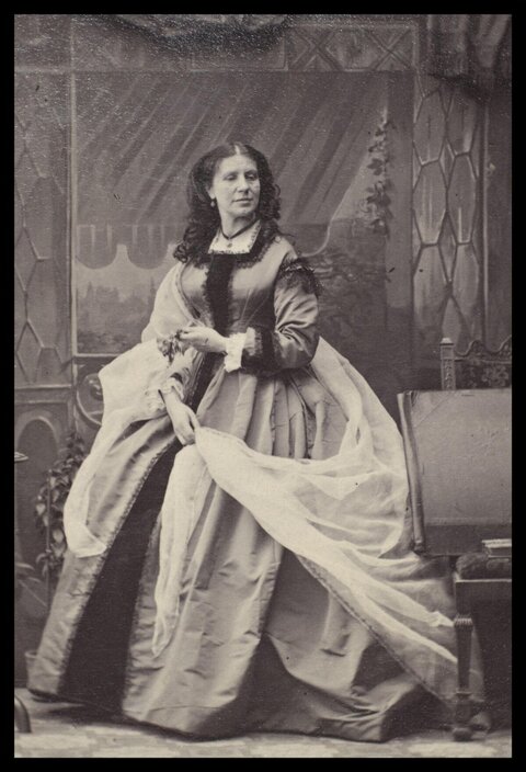 Vintage Studio Portrait of a Woman