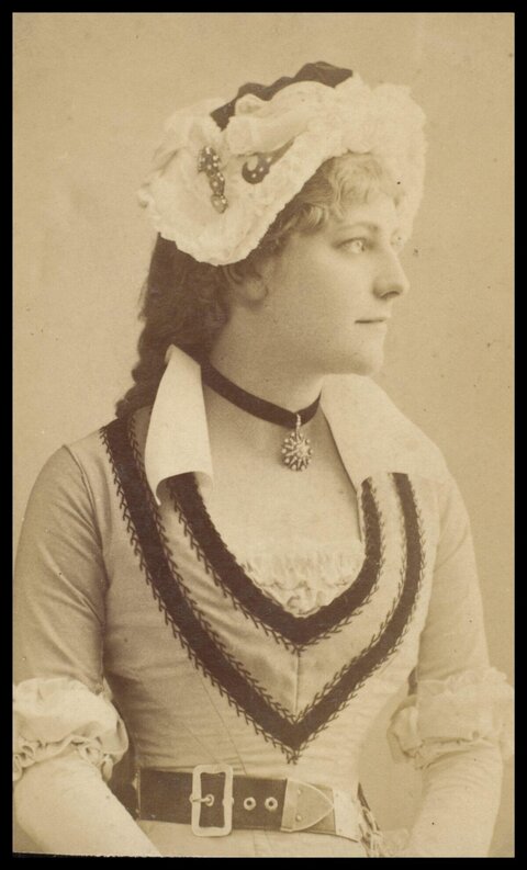 Vintage Portrait of Victorian Woman